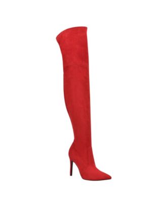 Red Thigh High Boots \u0026 Over The Knee 