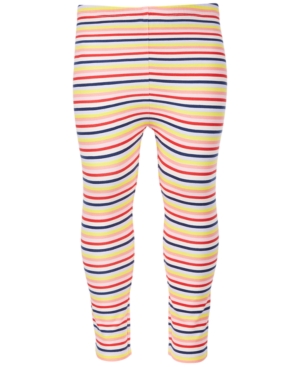 image of First Impressions Toddler Girls Multi-Stripe Leggings, Created for Macy-s