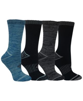 Columbia - 4-Pk. Moisture-Control Marled & Solid Crew Socks