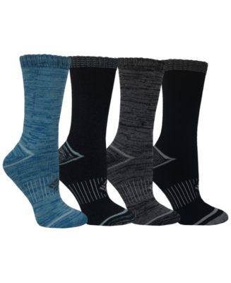 Columbia Women's Moisture-Control Marled & Solid 4pk Crew Socks - Macy's