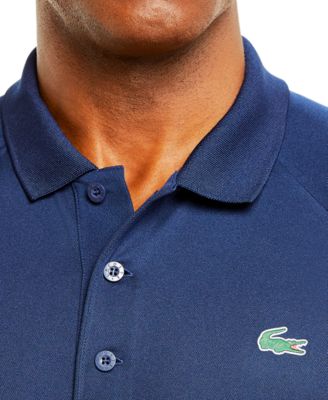 Men's Breathable Run-Resistant Interlock Polo Shirt