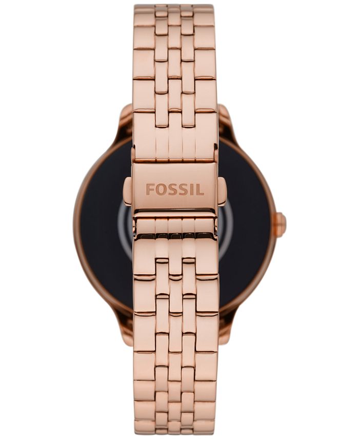 fossil gen5e rose gold