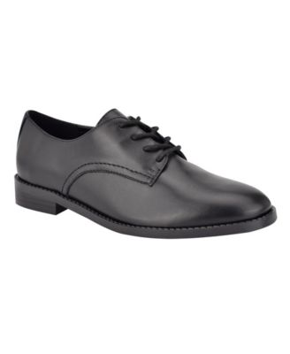 all black oxfords womens