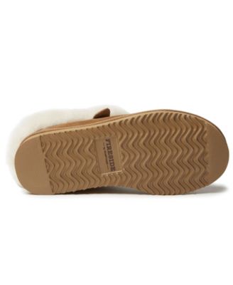 Women's Fireside by Adelaide Genuine Shearling Clog Slipper