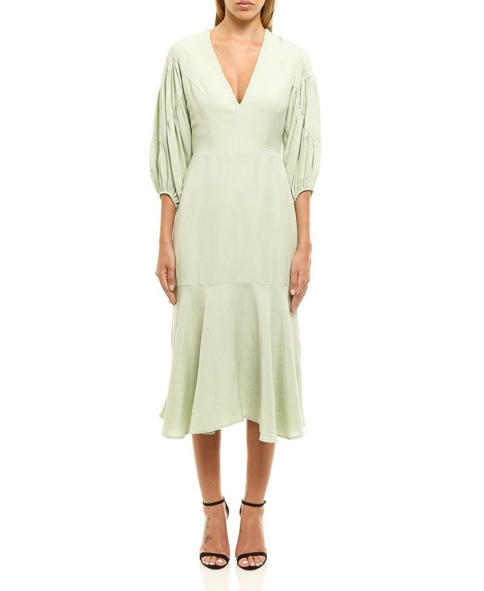 Colcci Women's Billowy Linen Dress - Macy's
