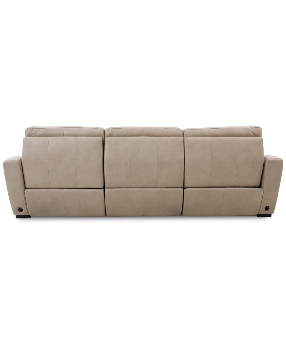 Gabrine 3-Pc. Leather Sofa with 3 Power Recliners, Created for Macy's
