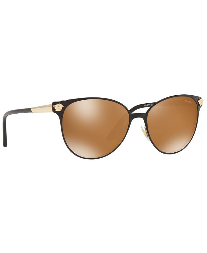 Versace Women's Polarized Sunglasses, VE2168 57 Macy's