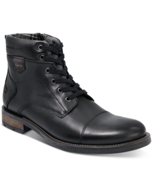 image of Alfani Men-s Jack Cap-Toe Boots, Created for Macy-s Men-s Shoes