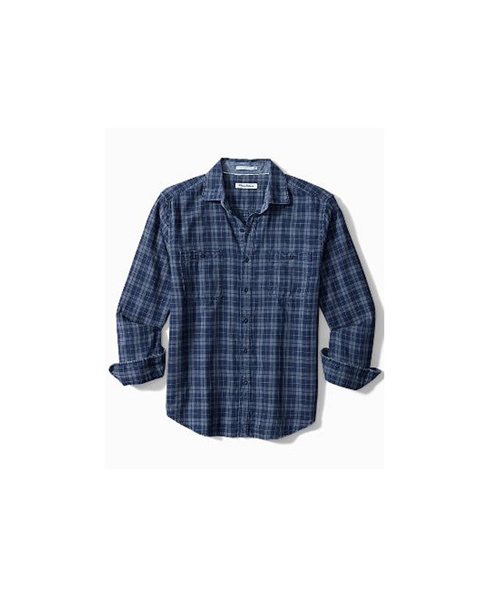 Tommy bahama best sale plaid shirt