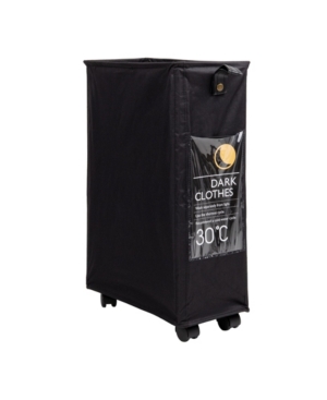 Mind Reader Slim Rolling Hamper Laundry Hamper with Wheels