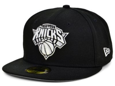New Era - New York Knicks Black White 59FIFTY Cap