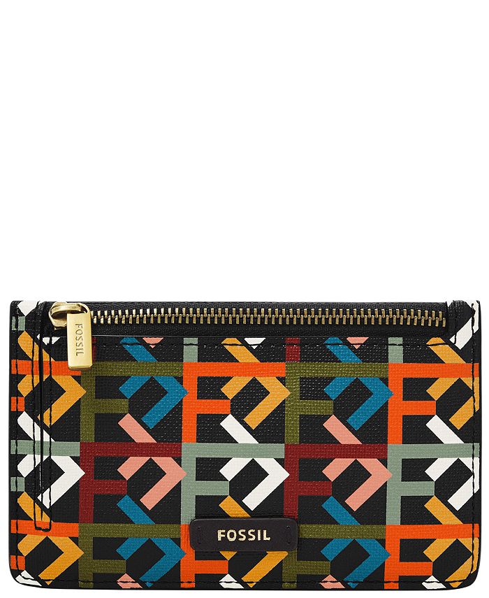 Fossil Women's Logan Zip Card Case Macy's