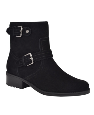 image of Easy Spirit Women-s Rella Moto Boots Women-s Shoes