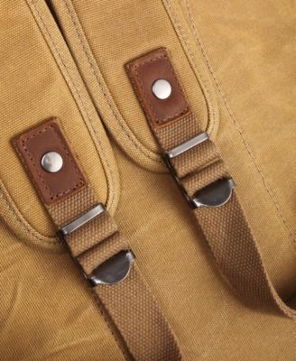 Stone Creek Waxed Canvas Backpack Handbag