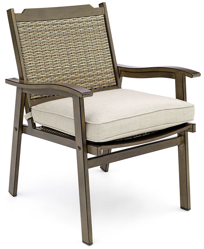 Furniture Closeout! Set of 2 Kathan Outdoor Dining Chairs, Created for ...