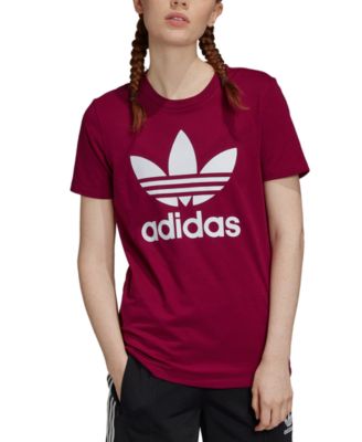 Adidas Women's Originals Trefoil Logo T-Shirt – Classic Style, Brand New With Tags
