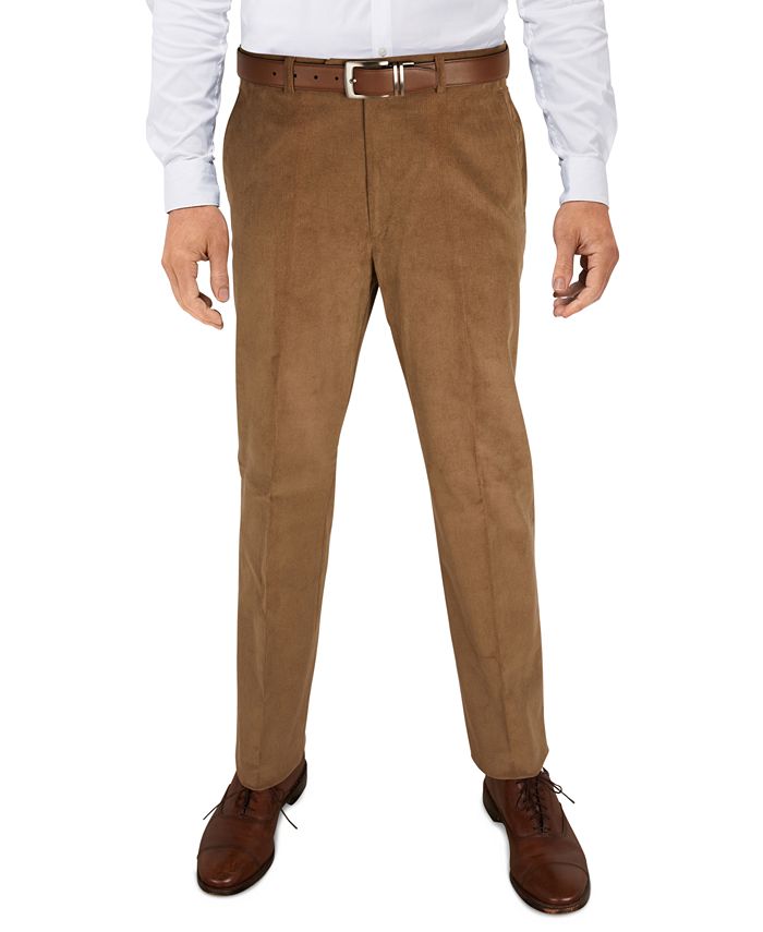 Lauren Ralph Lauren Men's Classic-Fit Stretch Corduroy Performance Pants & Reviews - Pants - Men