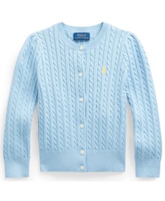 polo big girl cardigan