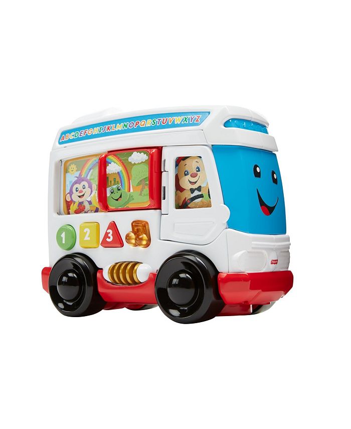 Fisher price laugh and learn around cheap town bus