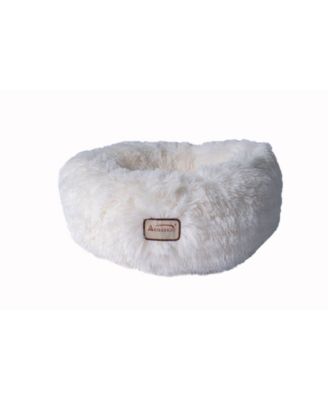 Cuddle Bed C70NBS-M, Ultra Plush And Soft Warming Donut Pet Bed