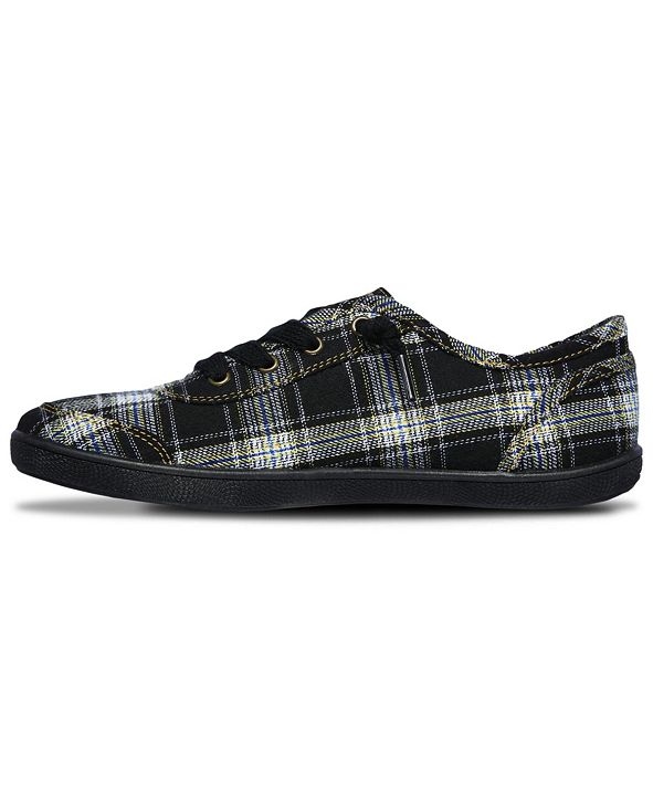 Skechers Women�s Bobs B Cute Plaid Princess SlipOn