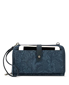 Women's Recycled Ecotwill Smartphone Crossbody Wallet