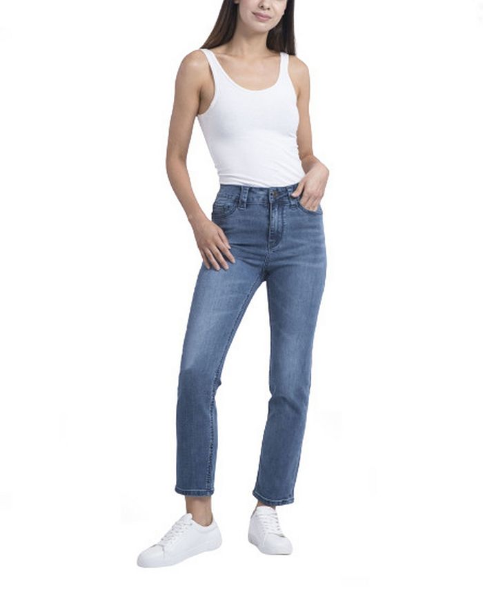 Rubberband Stretch Women's Straight Jeans - Macy's