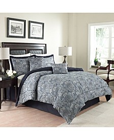 Traditions by 6 Piece Paddock Shawl Comforter Set, King