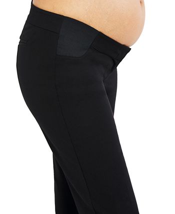 A Pea in the Pod - Maternity Straight-Leg Twill Pants