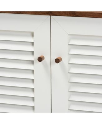 Coolidge 8-Shelf Shoe Storage Cabinet