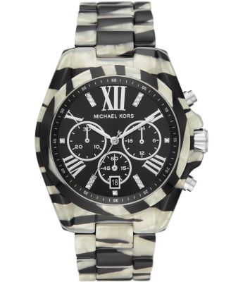 Michael kors zebra watch best sale