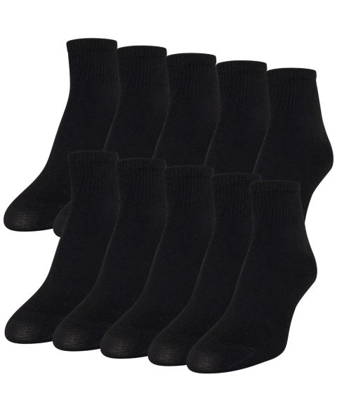 Носки Lightweight, низкие, 10 шт. — Gold Toe, цвет: Чёрный