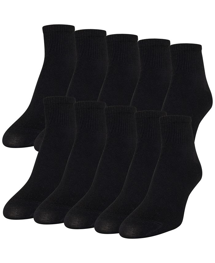 Gold Toe Women's Lightweight 10pk Ankle Socks & Reviews - Shop Socks ...
