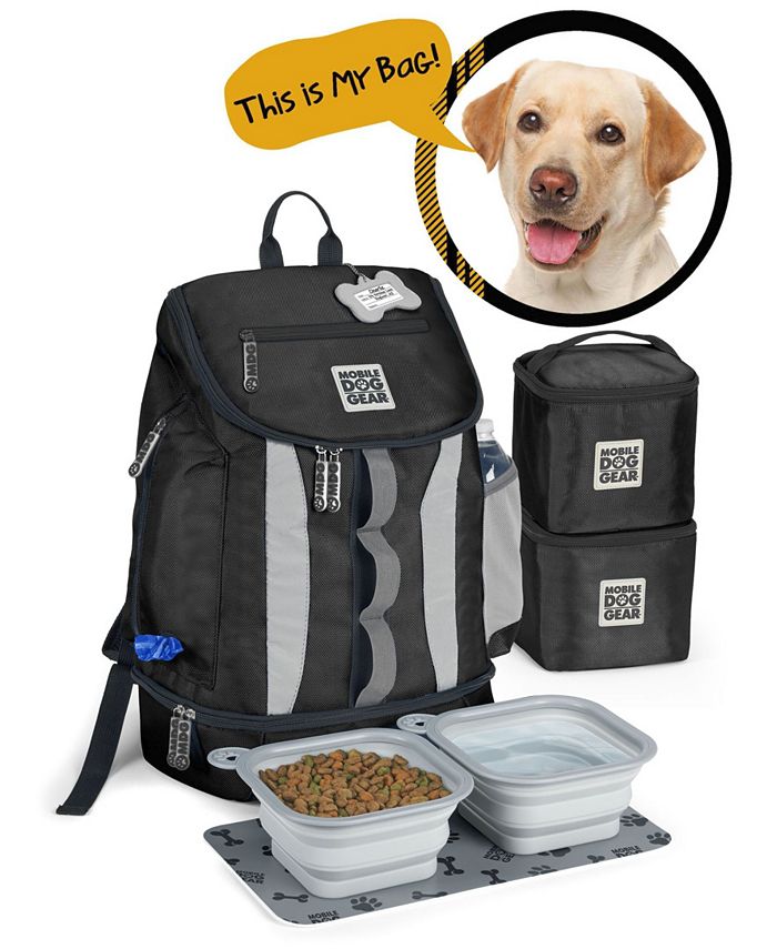 Mobile Dog Gear Drop Bottom Week Away Backpack Set, 7 Piece Macy's