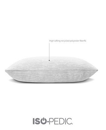 Iso Pedic Luxury Knit Charcoal Infused Pillow Macy s