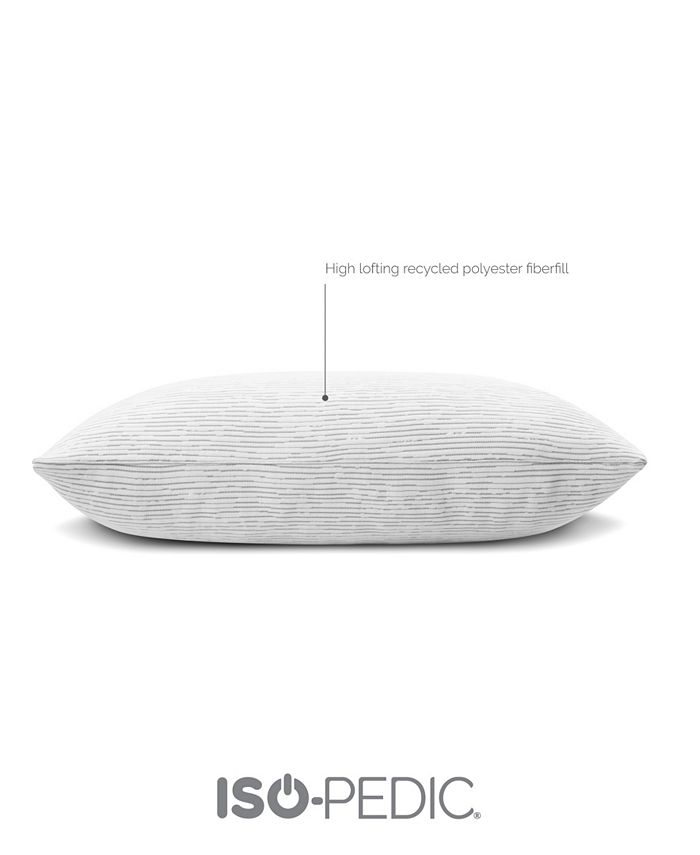 IsoPedic Luxury Knit Charcoal Infused Pillow Macy's
