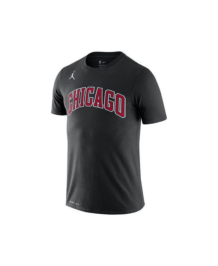Chicago Bulls Statement Edition Men's Jordan NBA T-Shirt - Black