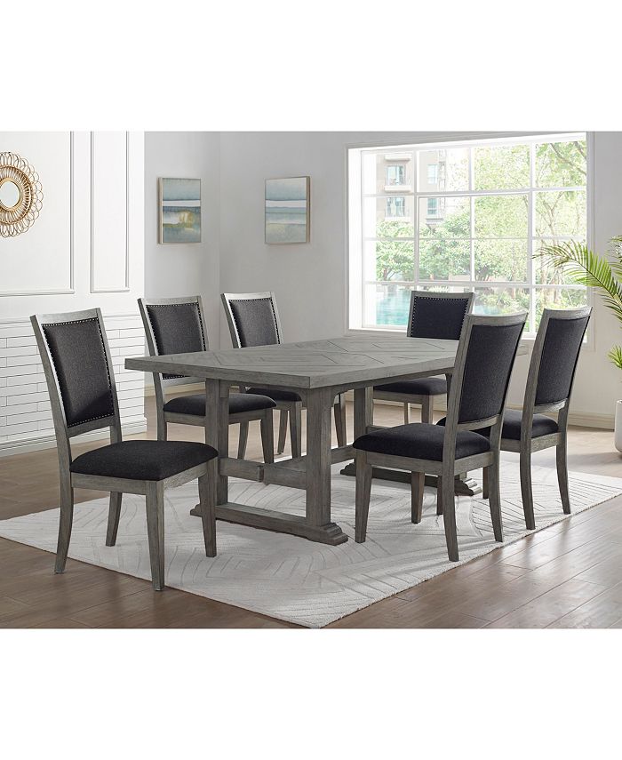 Furniture Whitford Dining 7 Pc Set Table 6 Side Chairs Macy s