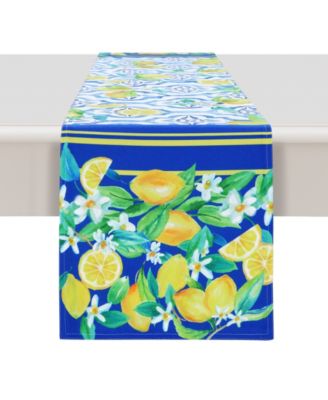 Lovely Lemons 13x90 Table Runner