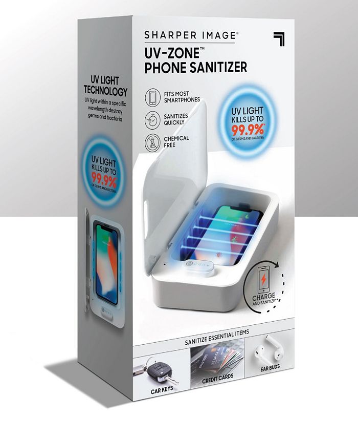 Sharper Image Phone Sanitizer UV Clean Macy's