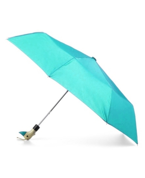 Totes Wooden Duck Handle Auto Open Umbrella