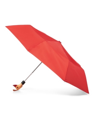 Totes Wooden Duck Handle Auto Open Umbrella