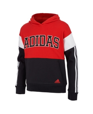 image of Little Boys Long Sleeve Core Colorblock Hooded Pullover