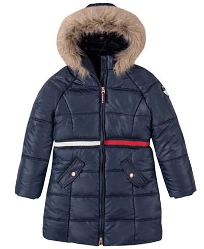 The North - Girls Face Macy\'s Little Jacket Perrito Toddler & Reversible