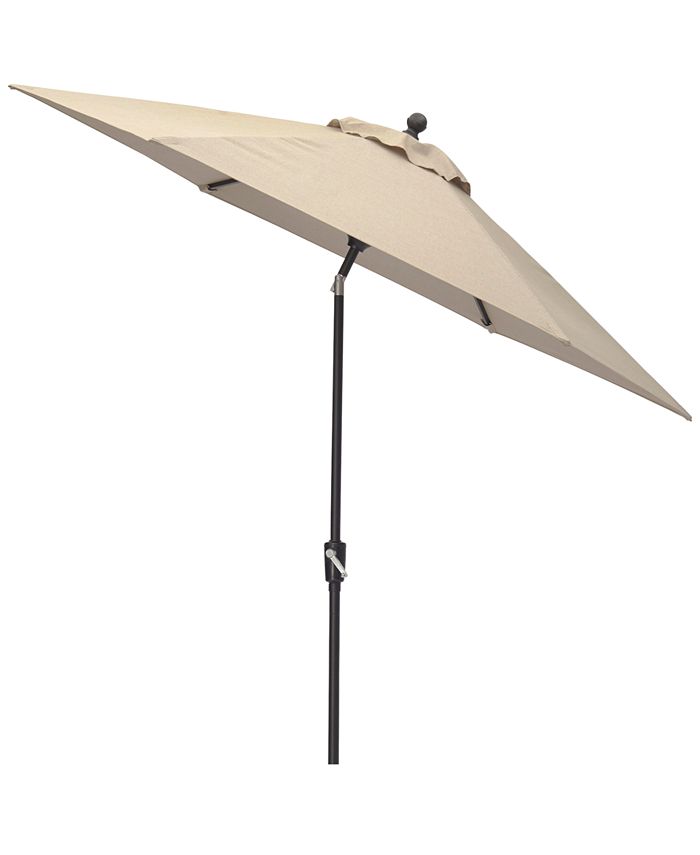 Agio Stockholm Outdoor 9' AutoTilt Umbrella with Outdoor Fabric