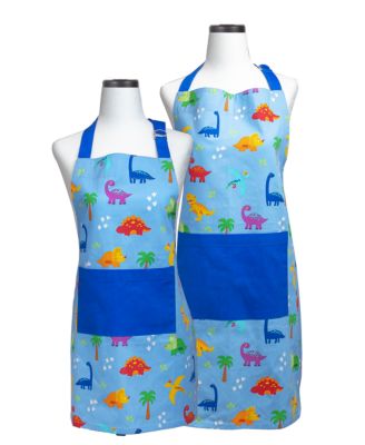 Handstand Kitchen - Dinosaur Parent and Child Apron Boxed Set
