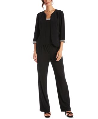 macy's evening wear pant suits