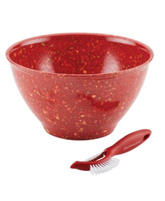 Rachael Ray - Kitchen Utensils Garbage Bowl and Veg-a-Peel Set