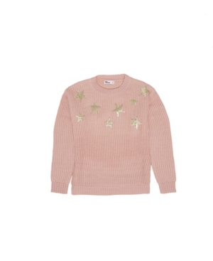 image of Big Girls Sequined Graphic Sweater