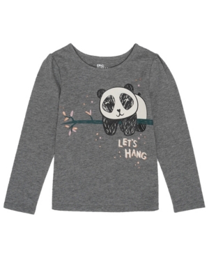 image of Epic Threads Toddler Girls Short Ruffle Sleeve Graphic Tee